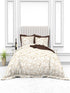 Tuscan Summer 100% Cotton King Size Bedsheet with 2 Pillow Covers -1
